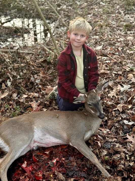 Larken's First Deer Rifle Kill